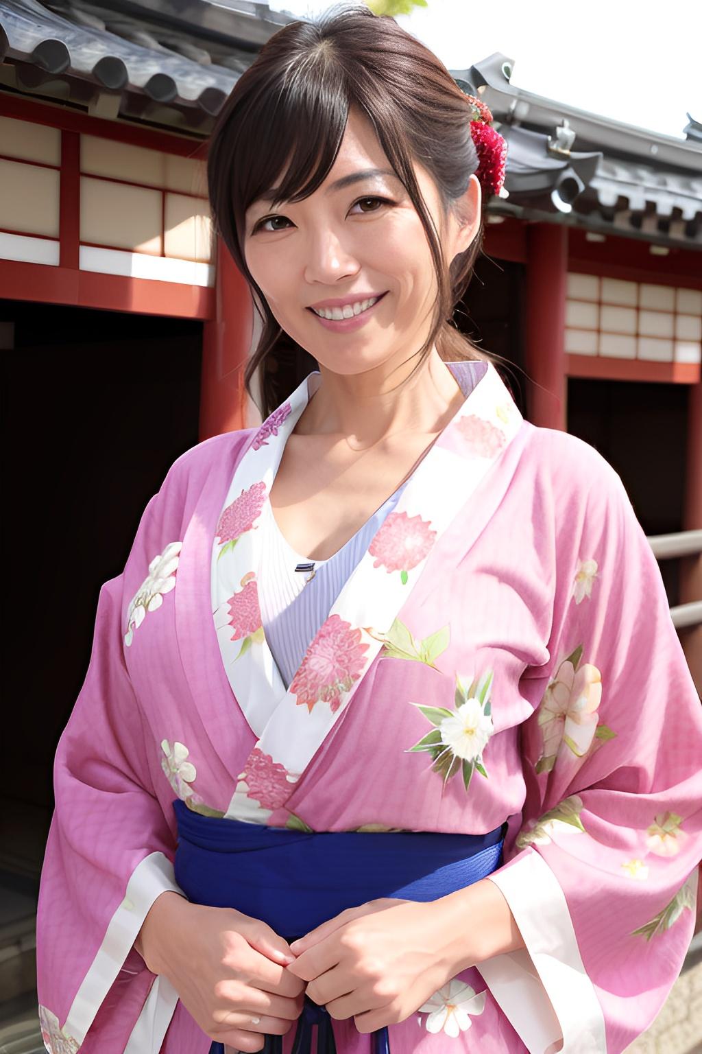 和服な熟女