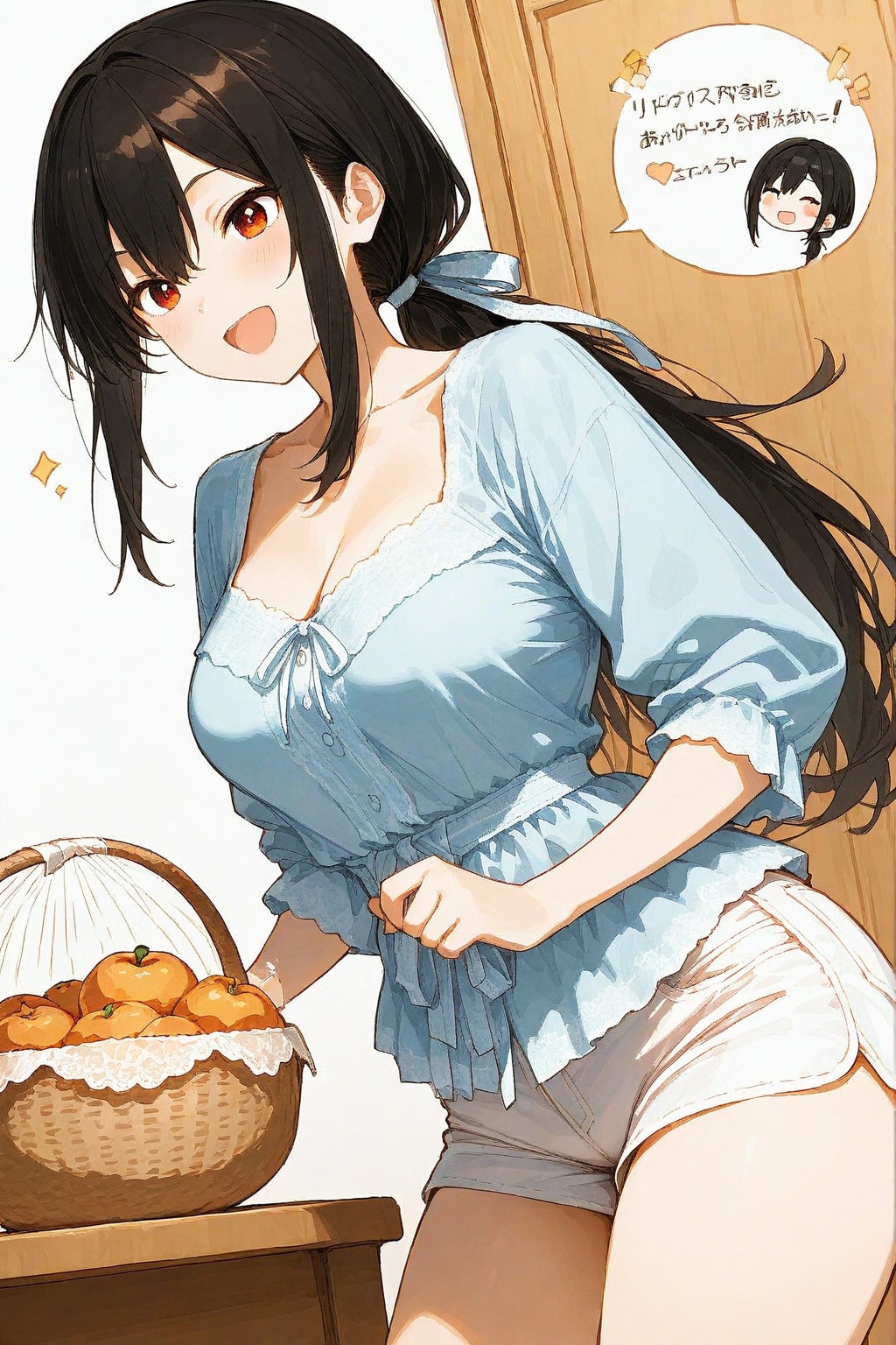 ローポニーテールのご近所さん