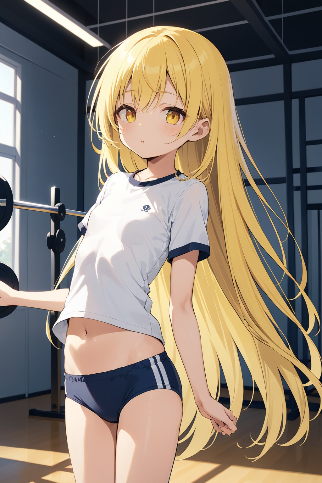 体操服の女の子