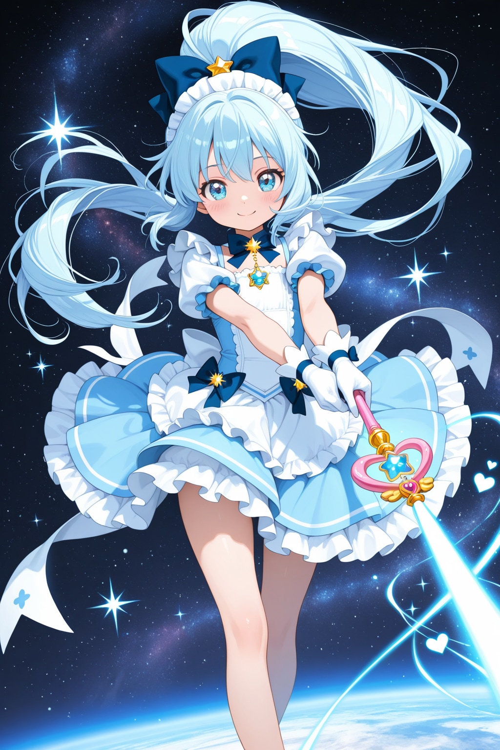 メイド風魔法少女 | の人気AIイラスト・グラビア