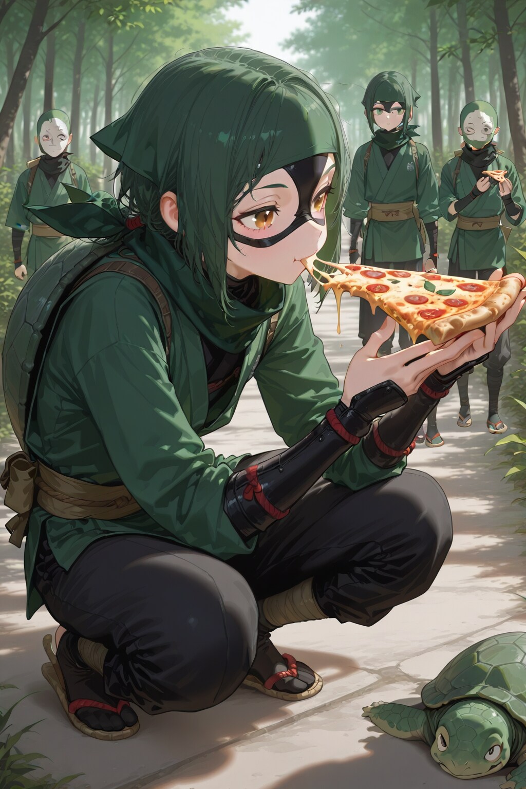 ピザといえば忍者の亀