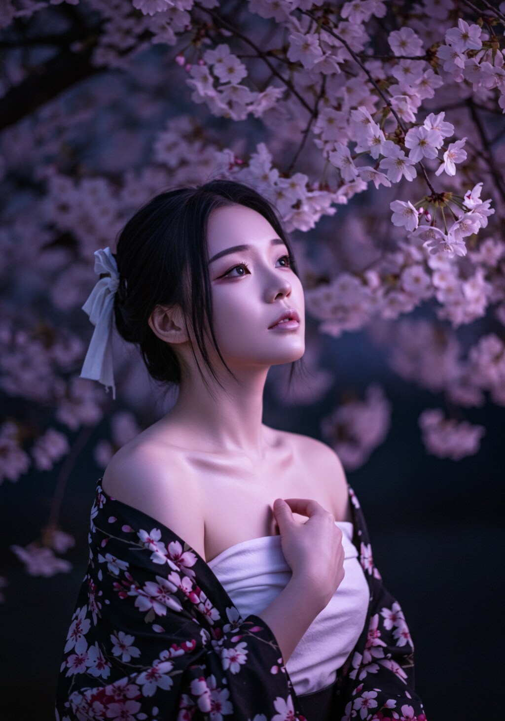 夜桜