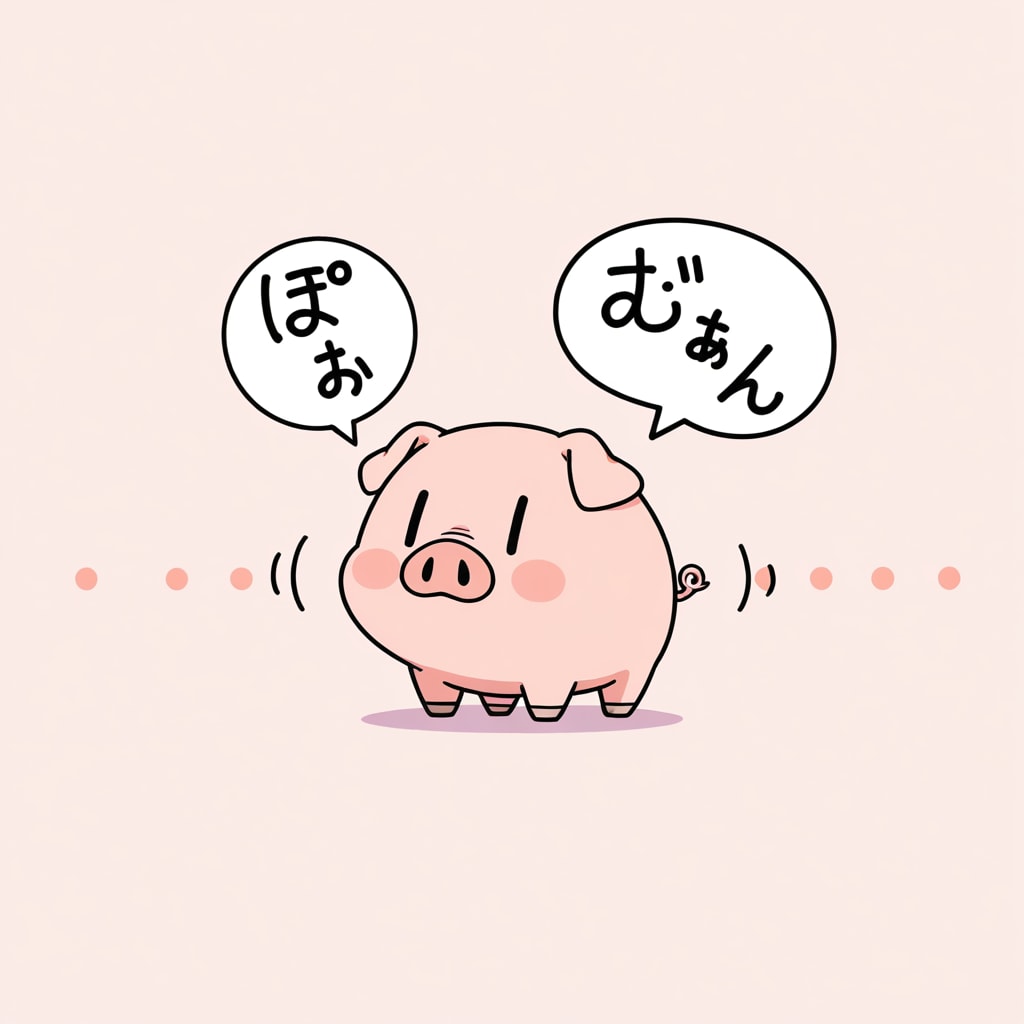 喋るブタ🐷