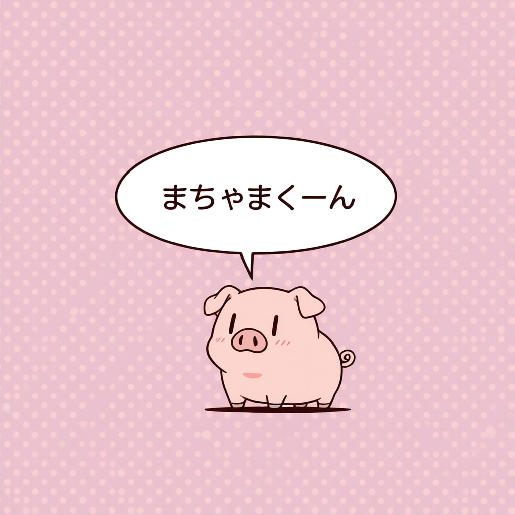 喋るブタ🐷