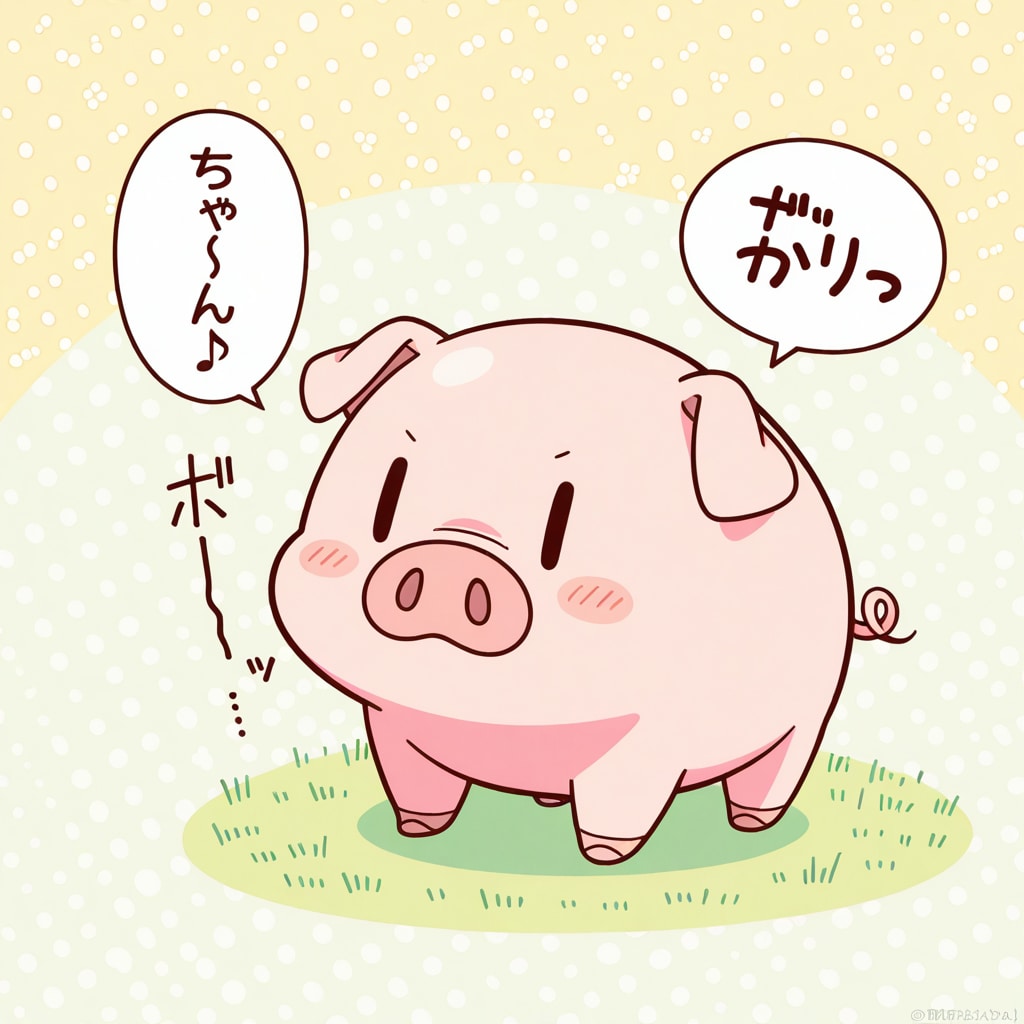 喋るブタ🐷