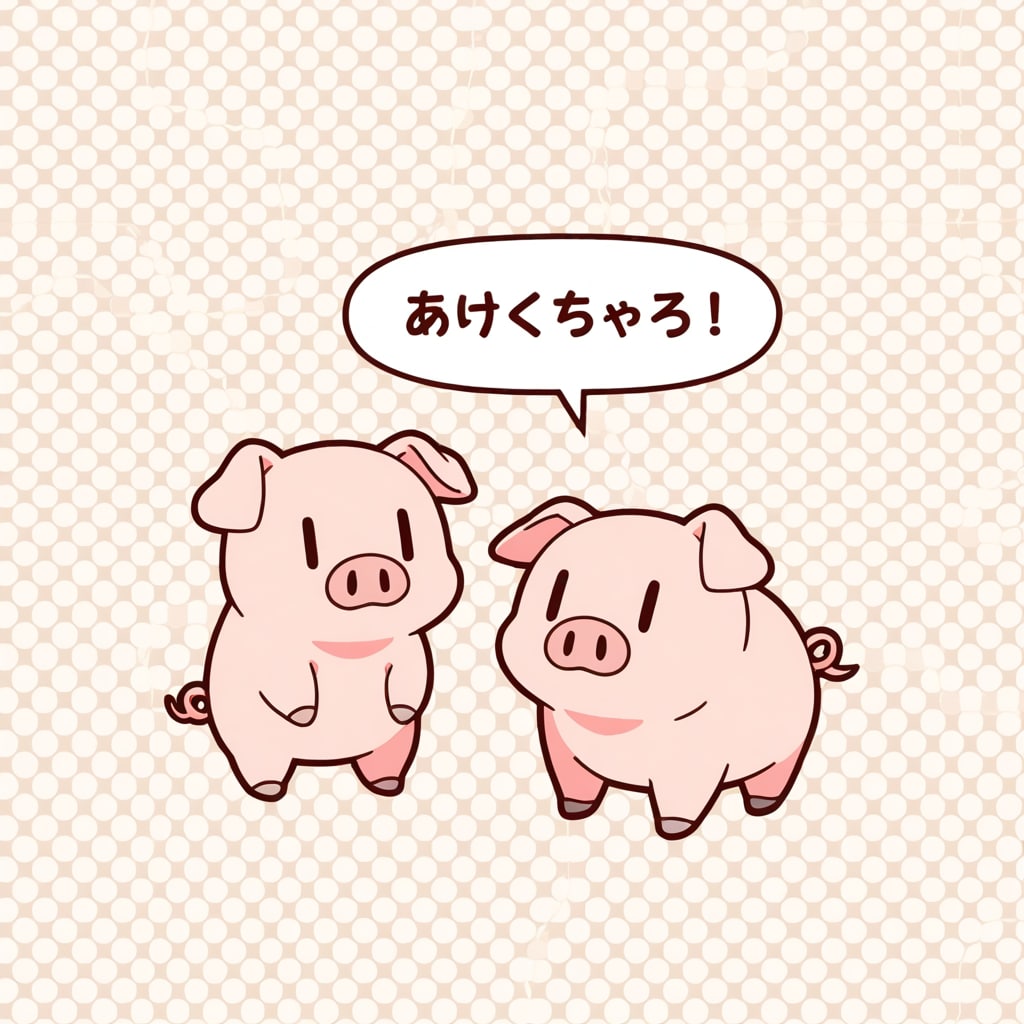 喋るブタ🐷