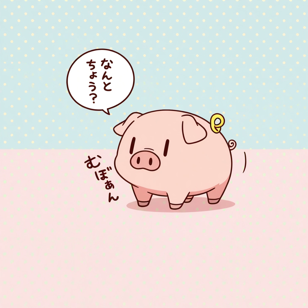 喋るブタ🐷