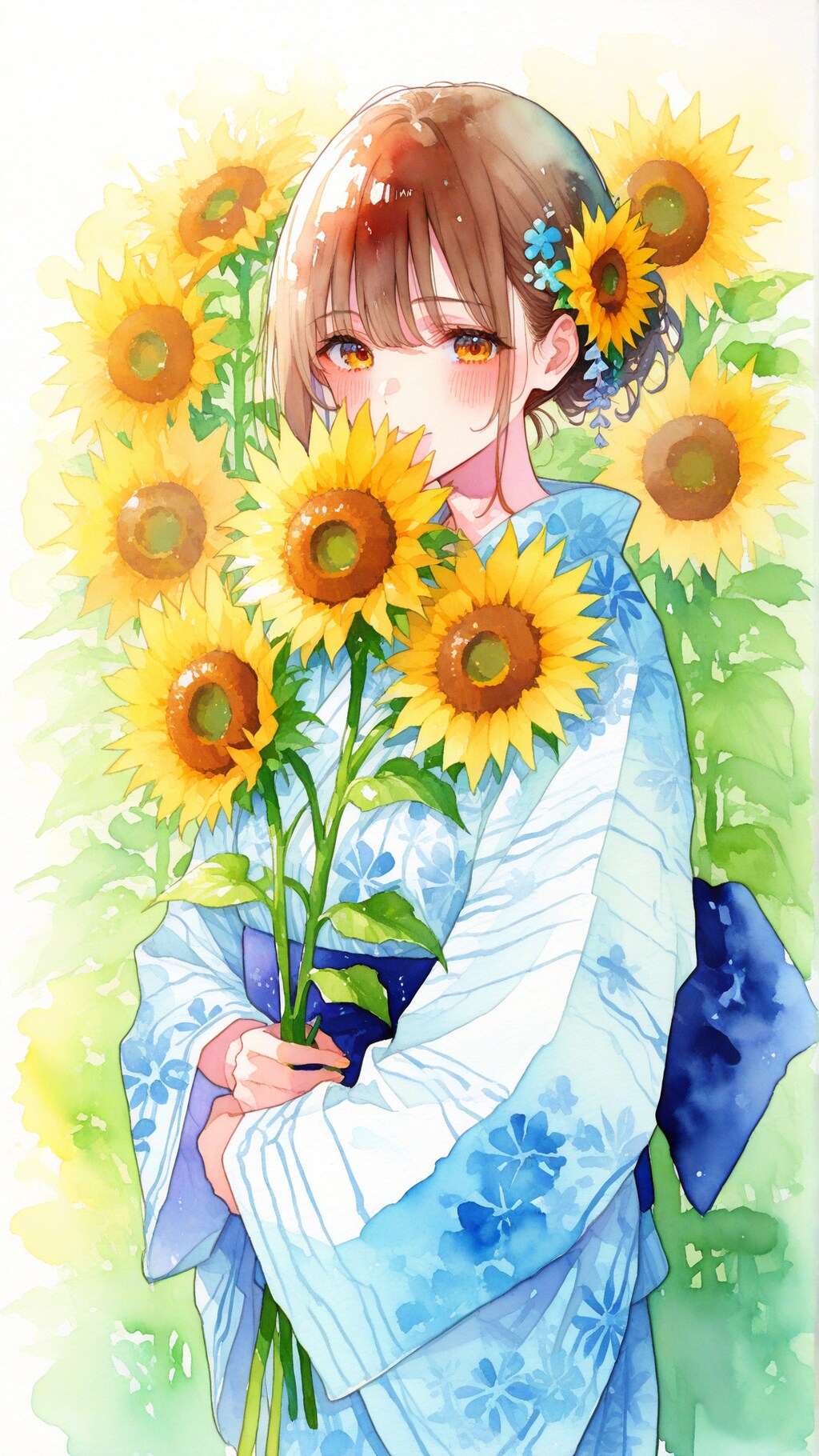 向日葵が咲いていたなぁ