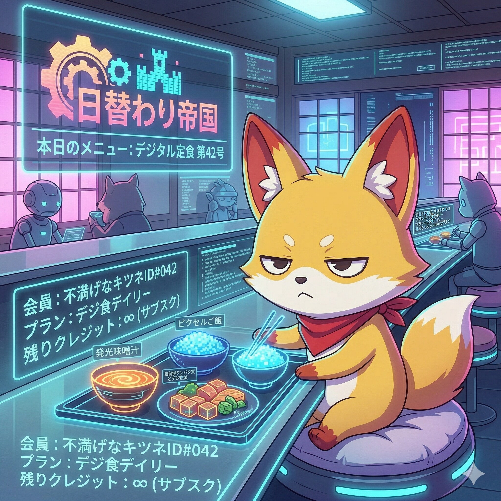 デジタル定食屋 | の人気AIイラスト・グラビア