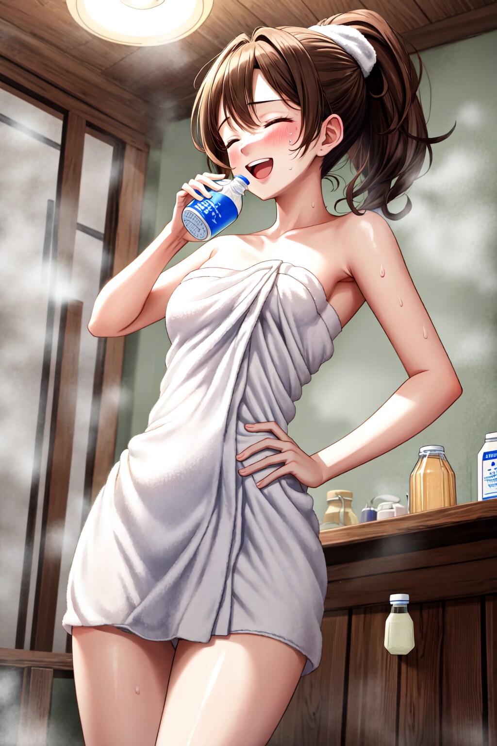 風呂上がりの一杯