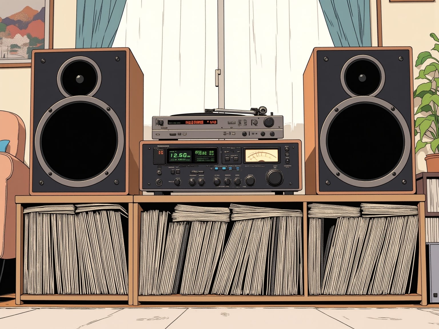昭和なステレオ装置 | の人気AIイラスト・グラビア