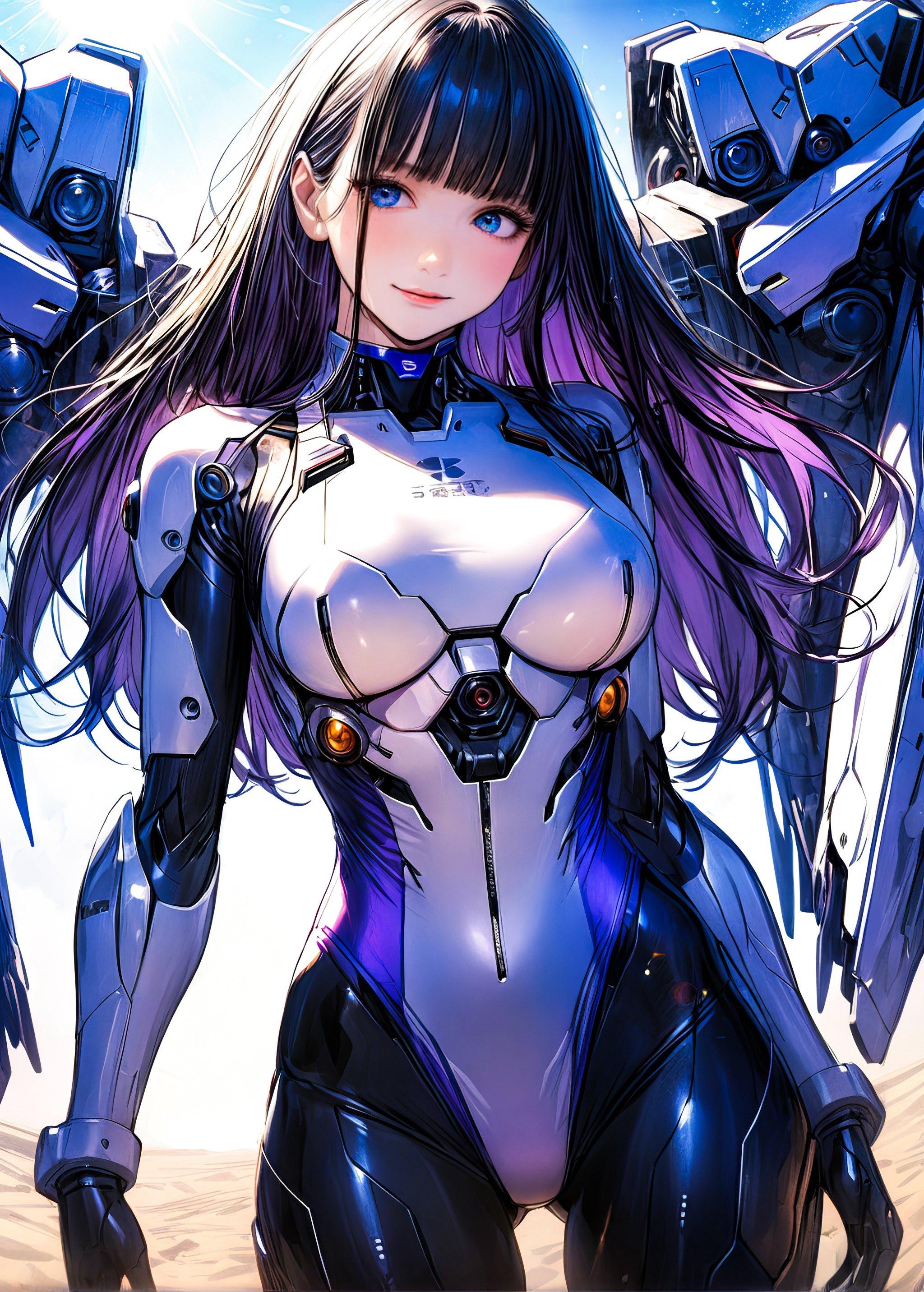 探索中のメカ娘さん | の人気AIイラスト・グラビア