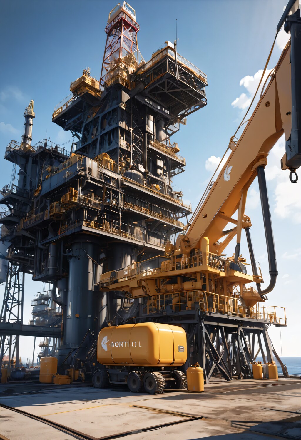North Sea oil