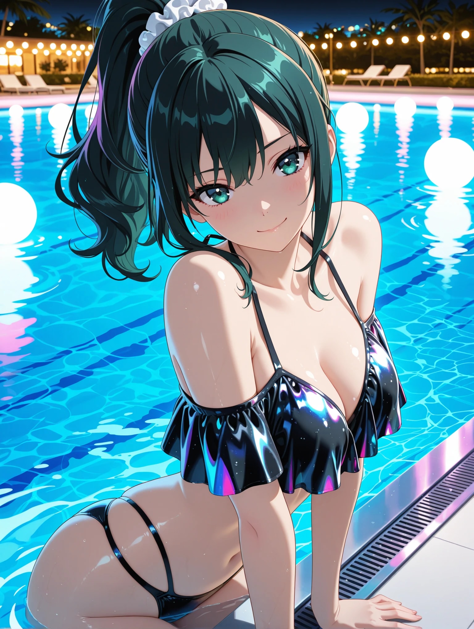 ナイトプールの誘惑_藤崎 莉緒