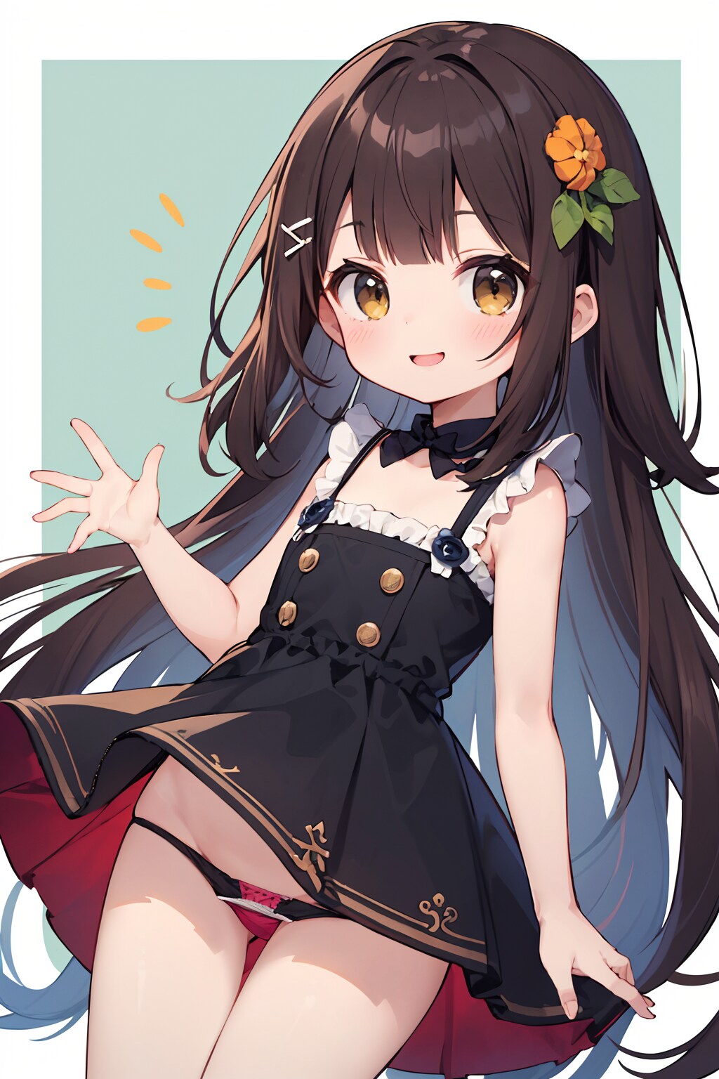 見えちゃうくらいローライズ