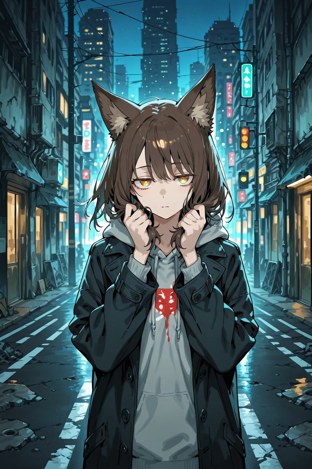 午前三時の終末論 | の人気AIイラスト・グラビア