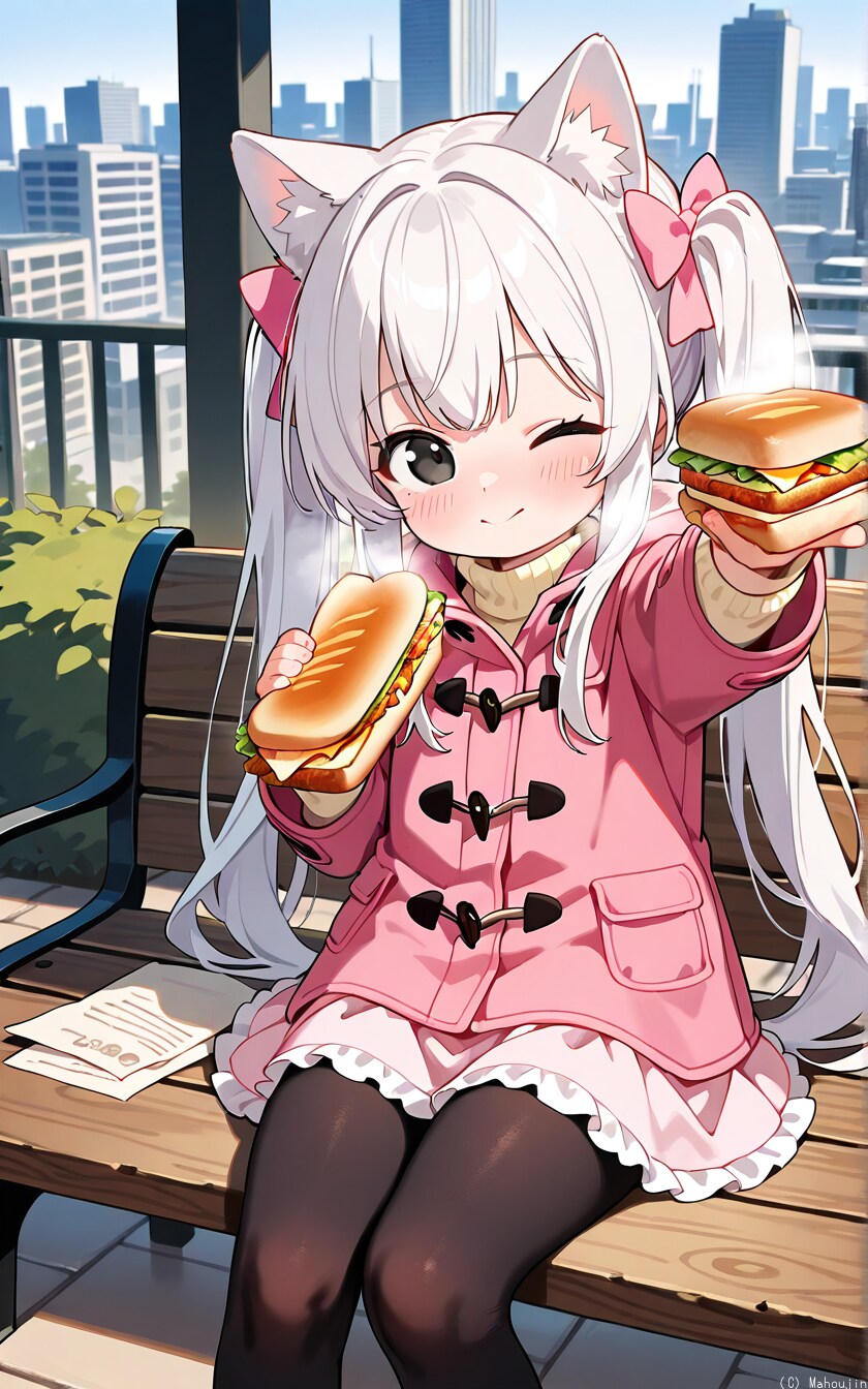 ほら、あったかいうちに食べよ？ | の人気AIイラスト・グラビア