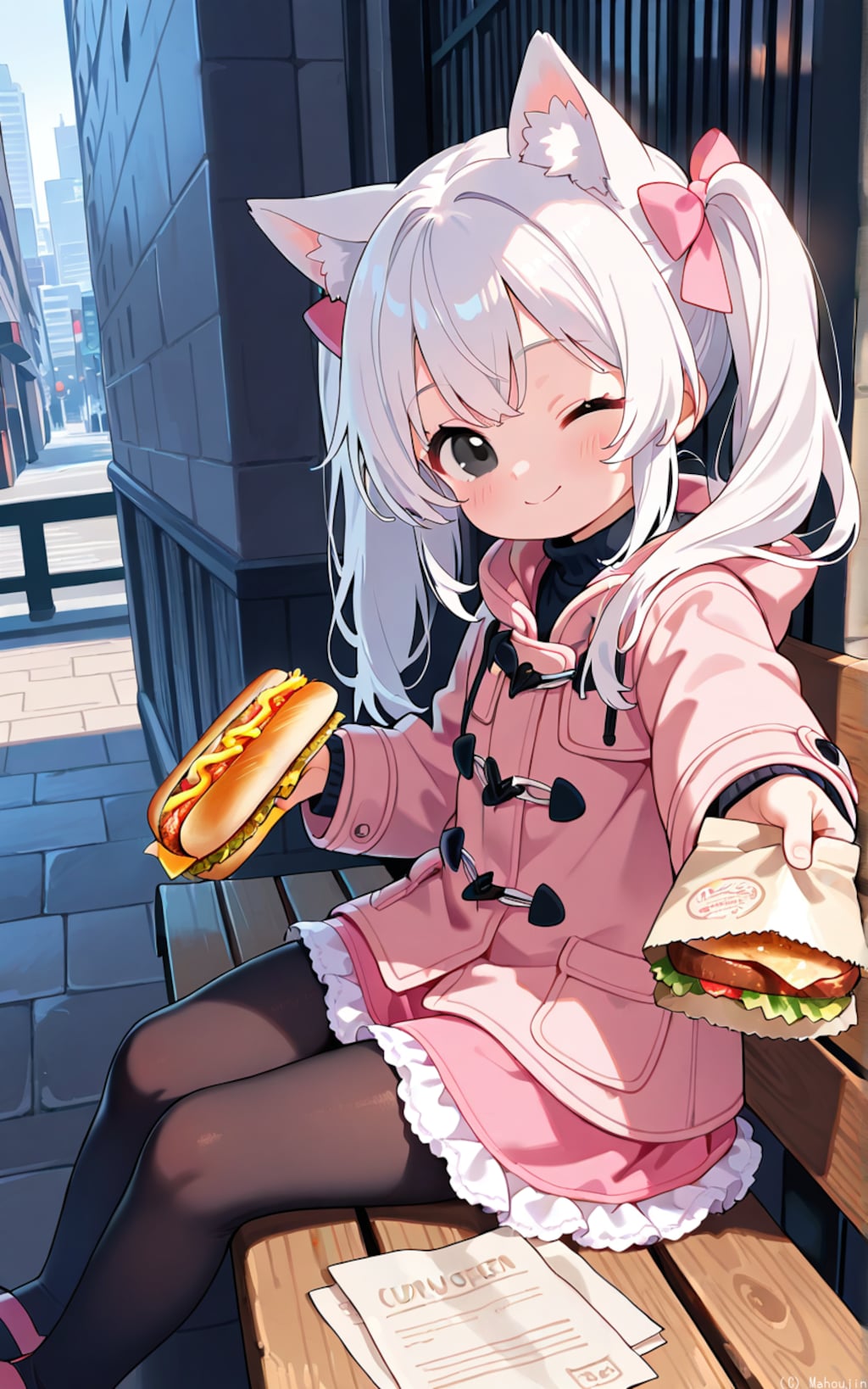 ほら、あったかいうちに食べよ？