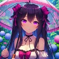傘をさしたうちの子と、紫陽花＊(11枚) 3枚目