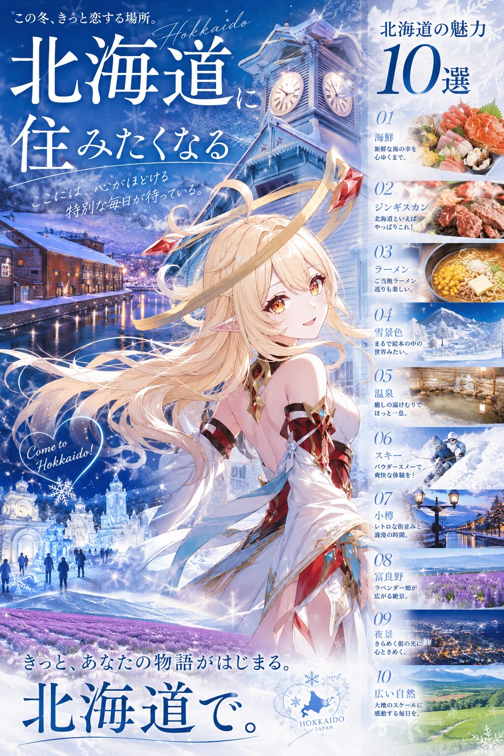 アリスさんで北海道