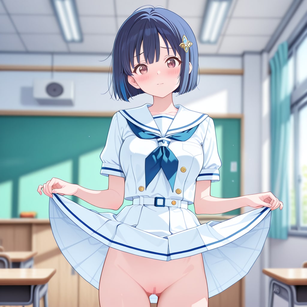 佐藤佳乃のたくし上げ