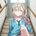涼風涼【階段座りパンチラ】 10枚目