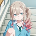 涼風涼【階段座りパンチラ】 8枚目