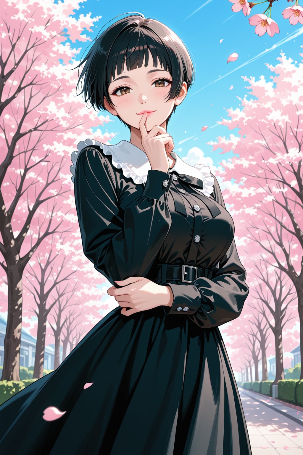 女の子と桜 2026　その６