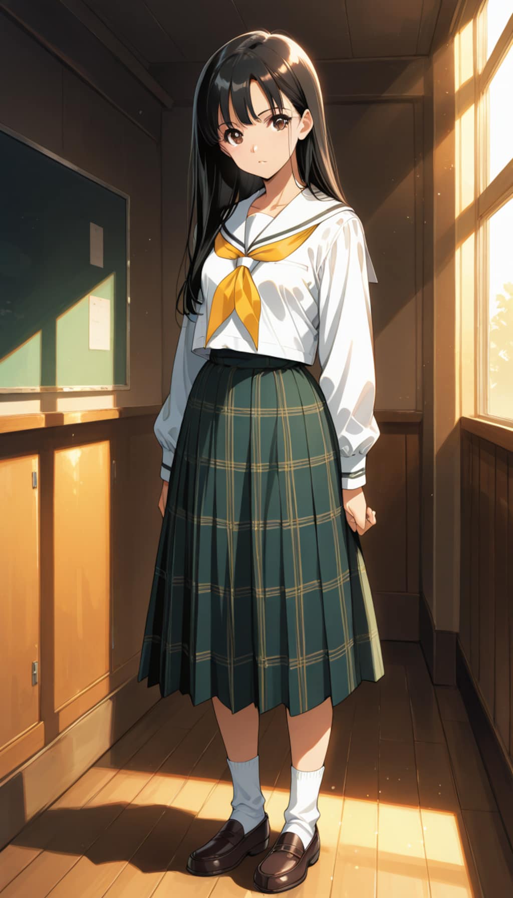 利奈さんに私立清華女子高校の制服を着せてみた
