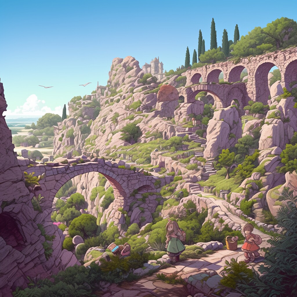 フランスのプロヴァンス Provence, France | の人気AIイラスト・グラビア