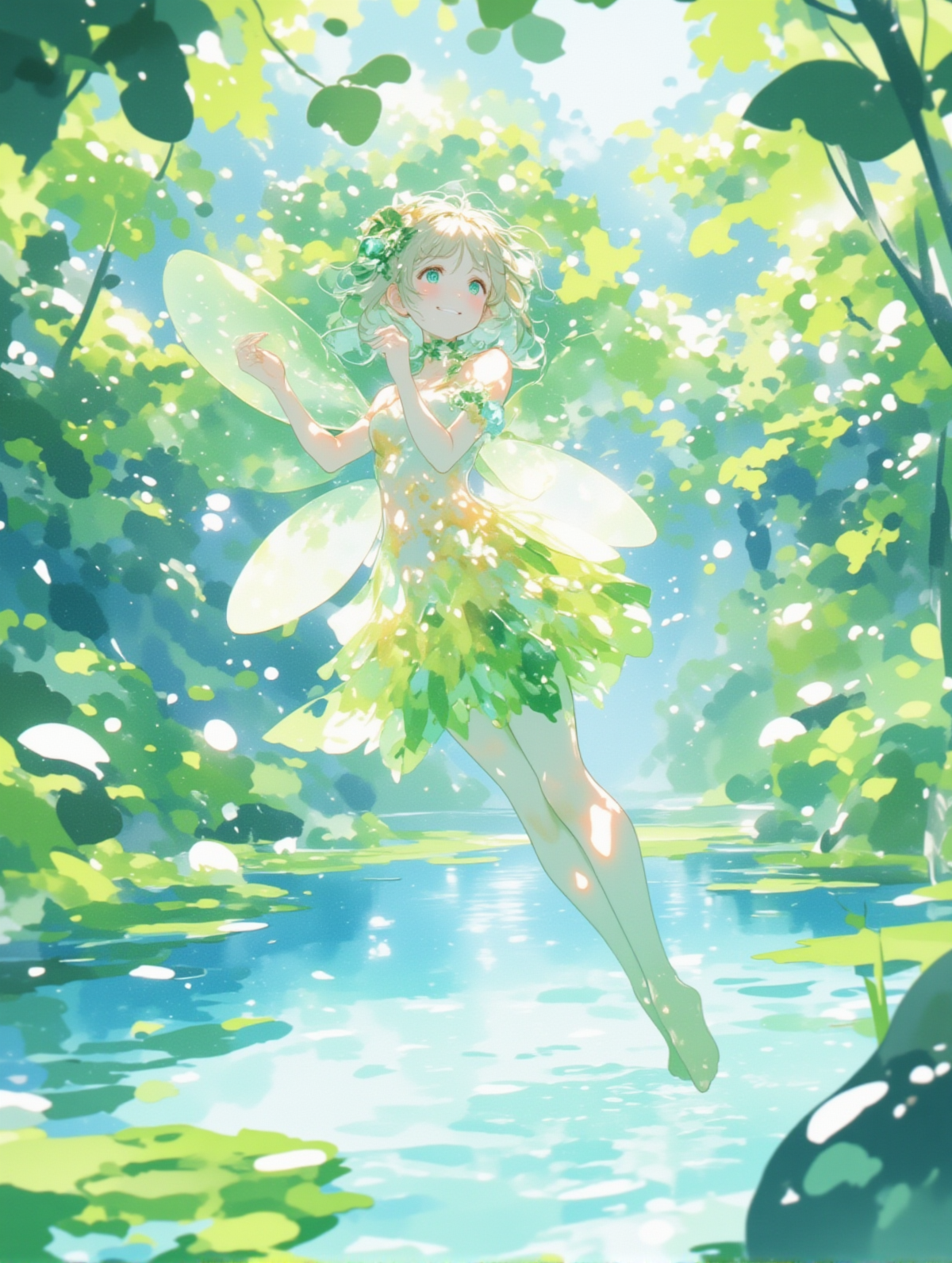 森の妖精_21 | の人気AIイラスト・グラビア