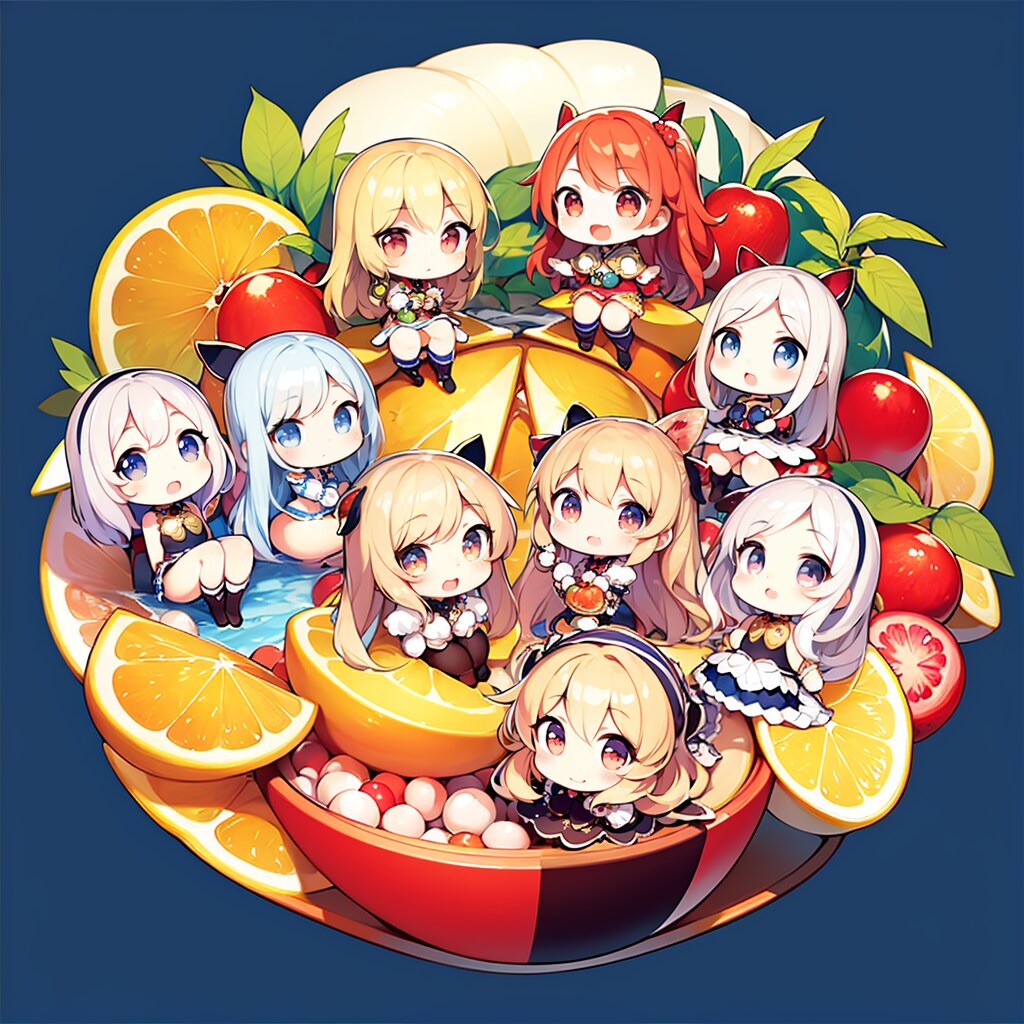 ちびちゃんフルーツパーティー