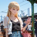 澪奈 Denim Fashion R15 (4) 4枚目