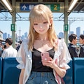 澪奈 Denim Fashion R15 (4) 2枚目