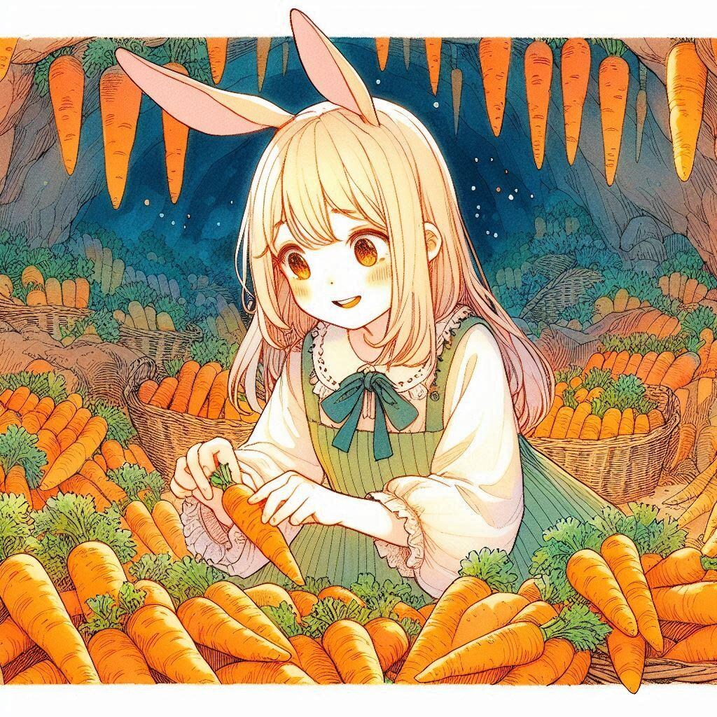 うさぎさんの、のんびりスローライフ