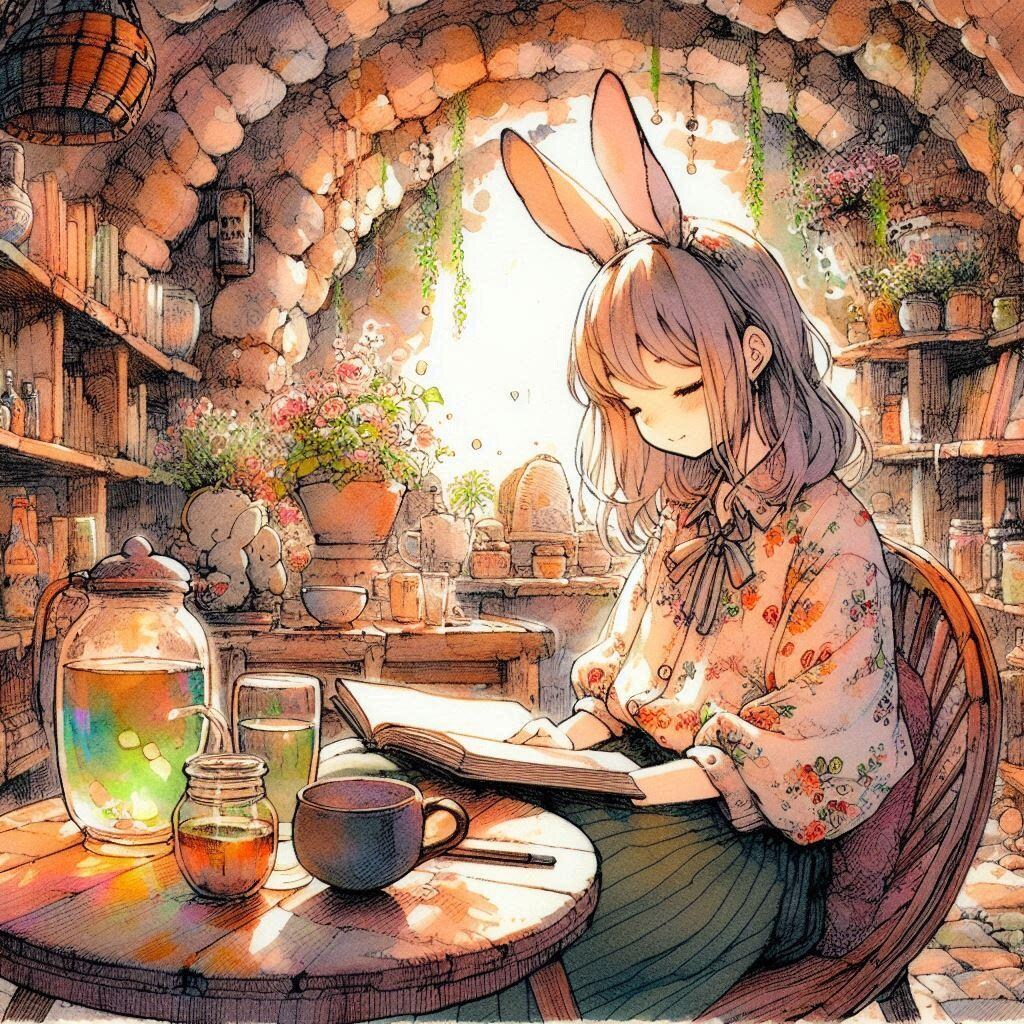 うさぎさんの、のんびりスローライフ