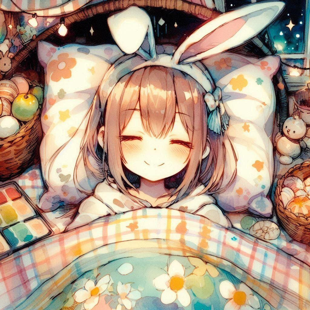 うさぎさんの、のんびりスローライフ