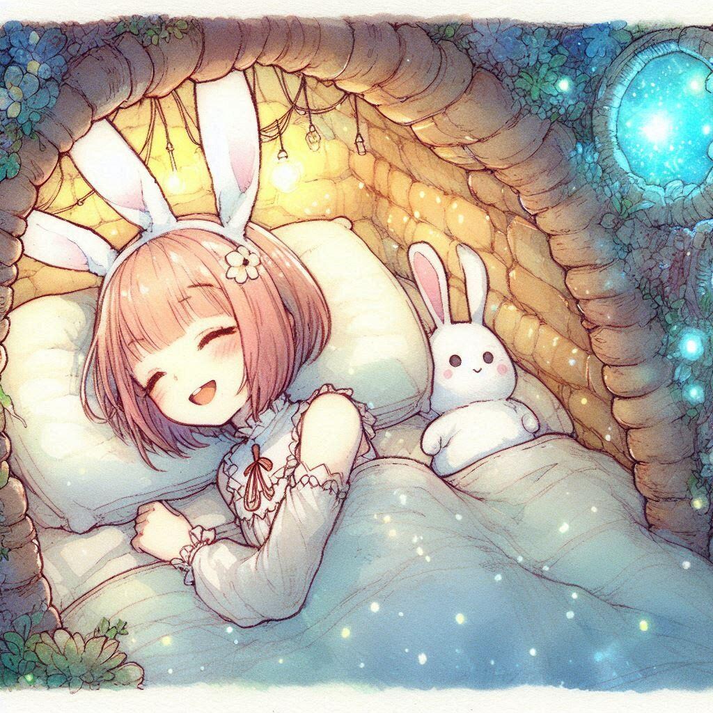 うさぎさんの、のんびりスローライフ