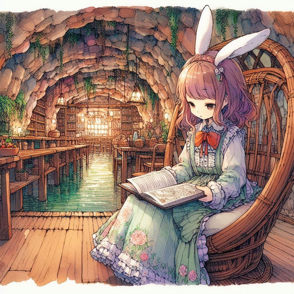 うさぎさんの、のんびりスローライフ