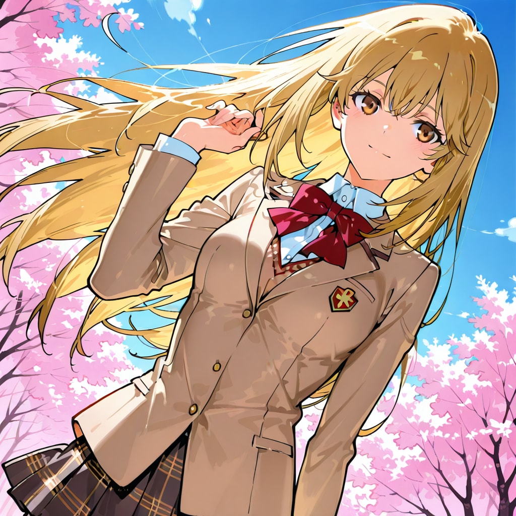 食蜂操祈さん　常盤台中入学式⋯中一の春