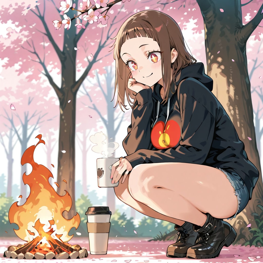 炎見ると落ち着くよね | の人気AIイラスト・グラビア