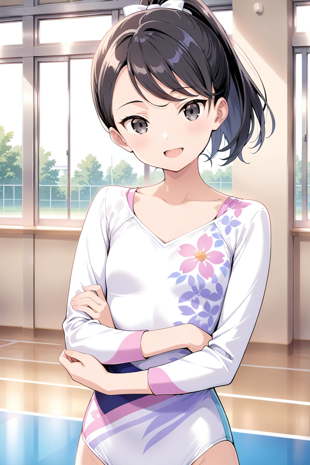 新体操部の沙希ちゃん✨９６ | の人気AIイラスト・グラビア