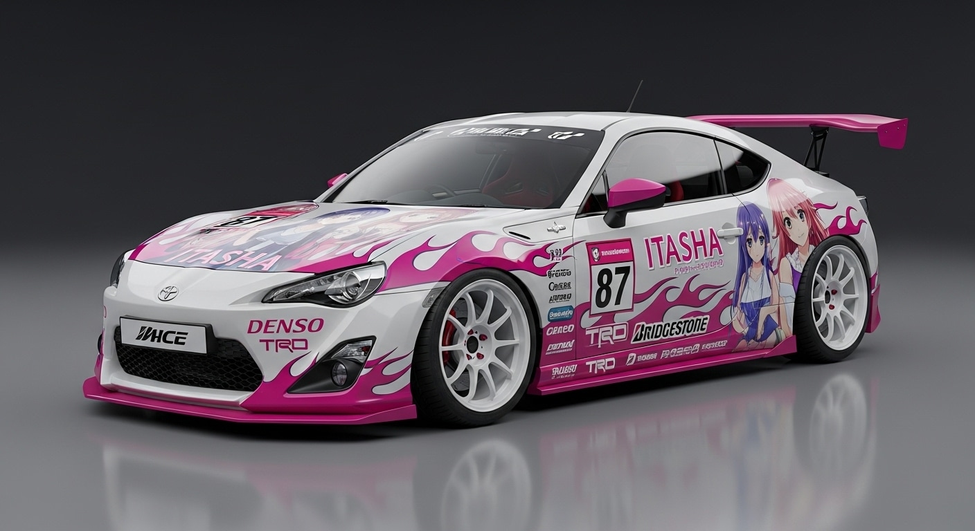 86痛車 | の人気AIイラスト・グラビア