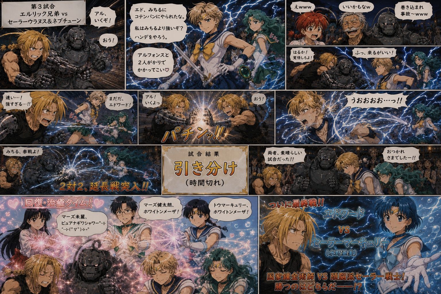 エドワードVSセーラー戦士!!その４