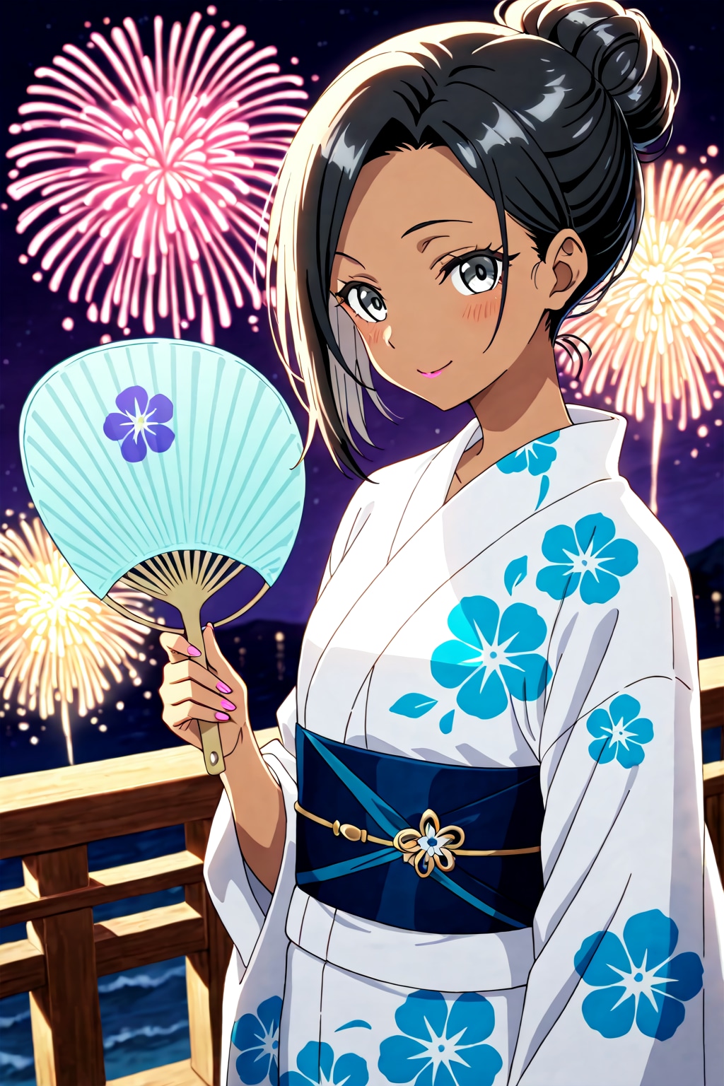 女の子と花火 2026