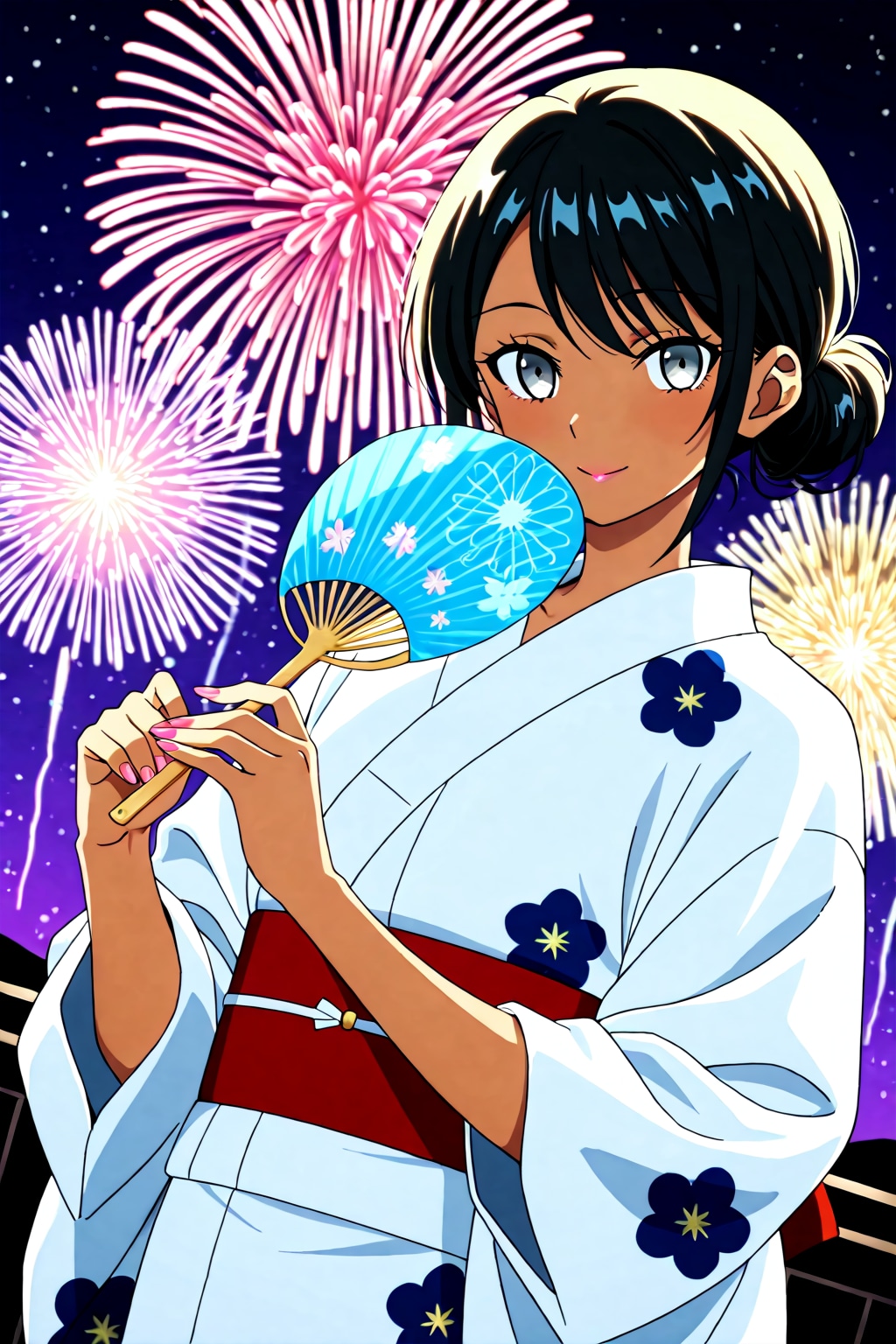 女の子と花火 2026