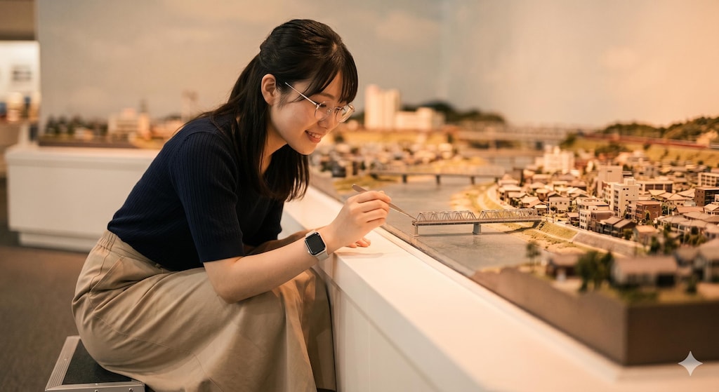 普通の美人　専門学芸員