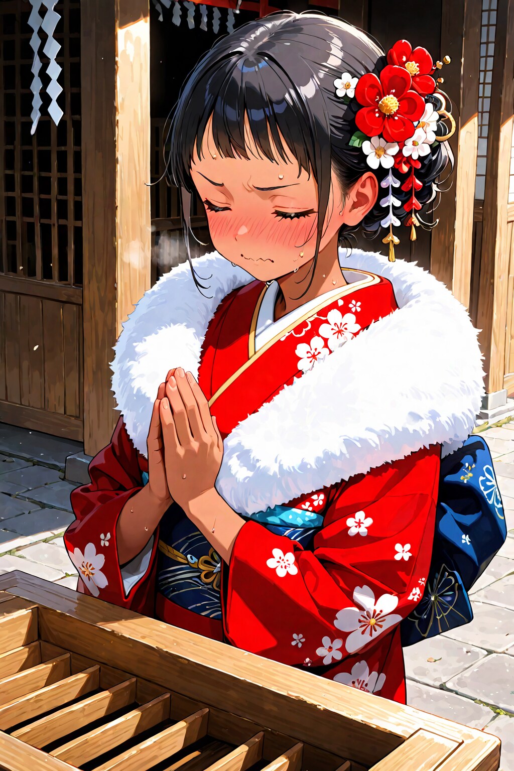 🐙「今年1年、私と家族が健康でありますように…」