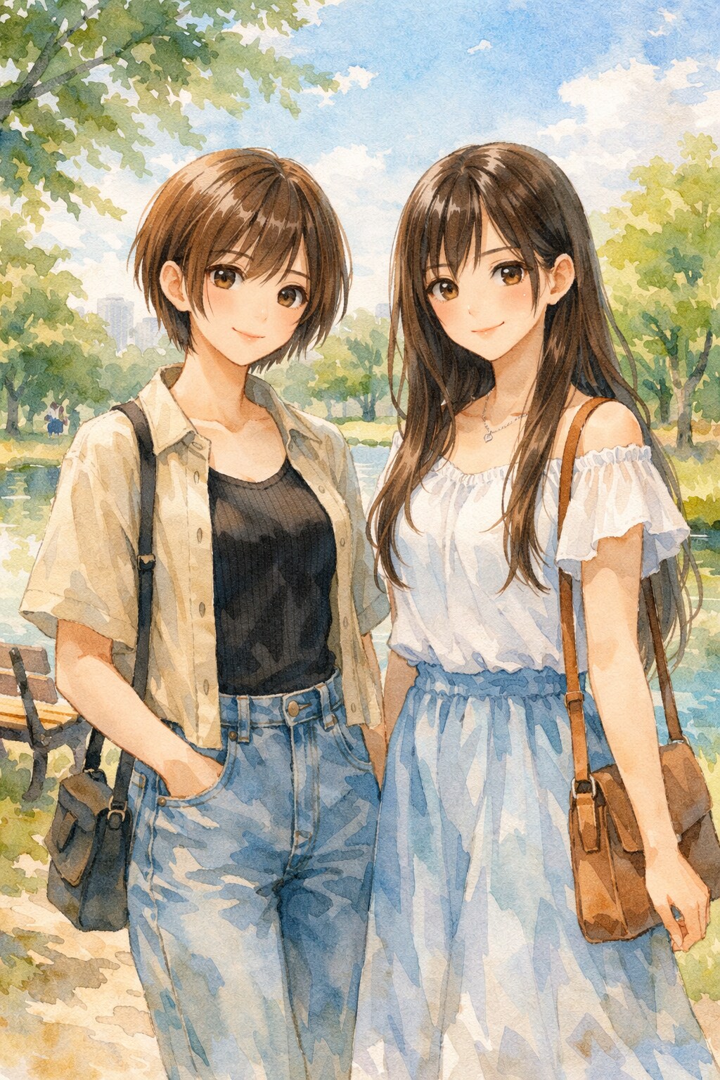 似てない双子姉妹