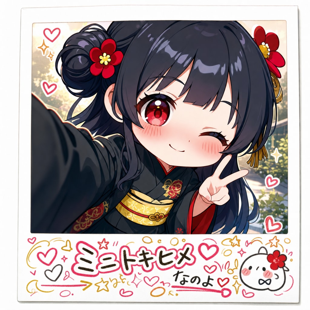 ミニトキヒメのチェキ